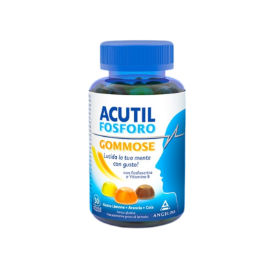 Acutil Fosforo Integratore per Memoria e Concentrazione 50 Gommose