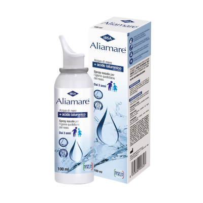 Aliamare Soluzione Isotonica con Acido Ialuronico Spray 100ml