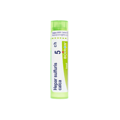 Boiron Hepar Sulfuris Calcareum 5 Ch 80 Granuli 4g