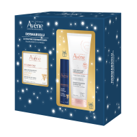 Cofanetto Natale Avène Dermabsolu - Crema ridensificante Giorno 50ml, Crema Notte 10ml e Gel Micellare 100ml