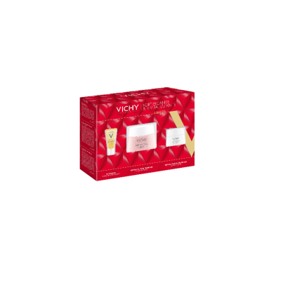 Cofanetto Natale Vichy Neovadiol - Neovadiol Meno 5 Bi-Siero 10ml, Neovadiol Rose Platinium Crema Giorno 50ml e Neovadiol Rose Platinium Crema Notte 15ml