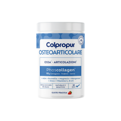 Colpropur Osteoarticolare PhosCollagene Fragola 340g - SCADENZA PRODOTTO 01/26