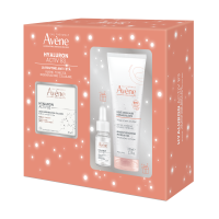 Cofanetto Natale Avène Hyaluron Activ B3 -  Hyaluron Activ B3 50 ml , Siero 10 ml e Gel Micellare Struccante 100 ml