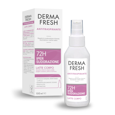 Dermafresh IPER SUDORAZIONE 72H Latte Corpo 100ml