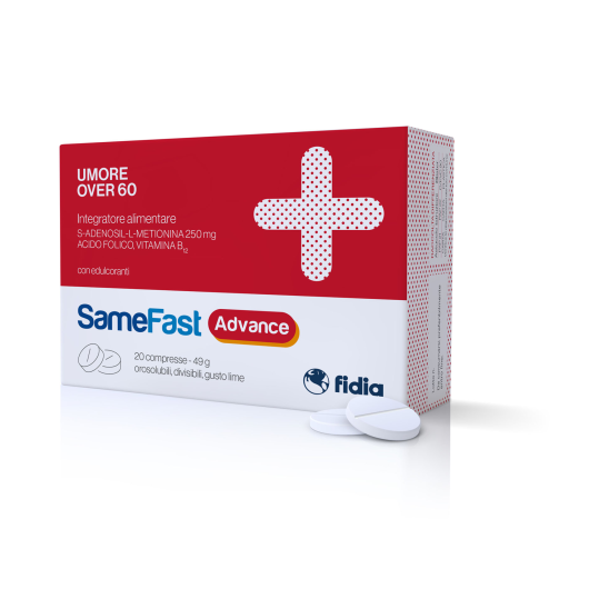 Fidia Samefast Advanced Integratore contro Ansia e per il Benessere Psicologico 45 cps