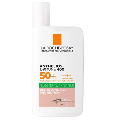 La Roche-Posay Anthelios Uvmune 400 Crema Solare Viso Colorata Oil Control per Pelli Grasse SPF50+ 50 ml - scadenza prodotto 02/27 La Roche-Posay Anthelios Uvmune 400 Crema Solare Viso Colorata Oil Control per Pelli Grasse SPF50+ 50 ml - scadenza prodotto 02/27