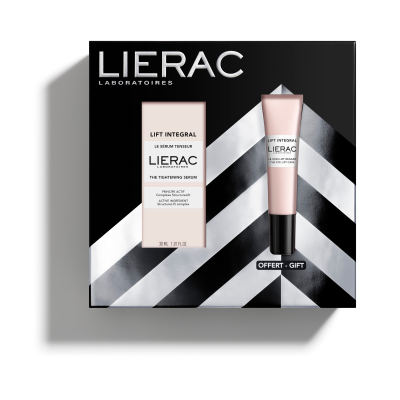 Cofanetto Natale Lierac Lift Integral -  Siero Tensore 30ml e Contorno Occhi Liftante 15ml