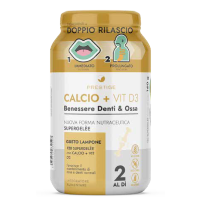 Linea Blu Supergelèe Calcio + Vit D3 - 120 jelly