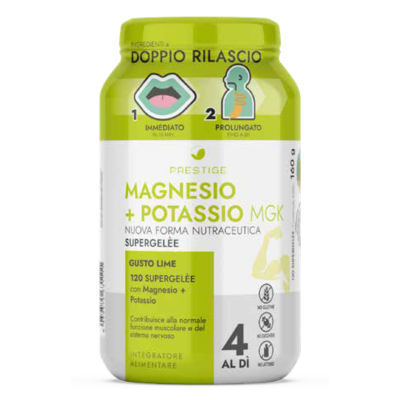 Linea Blu Supergelèe Magnesio + Potassio MGK - 120 jelly