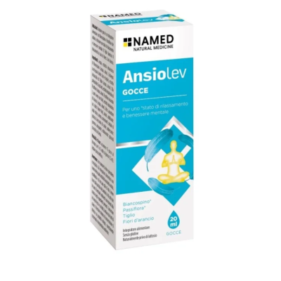 Named Ansiolev Integratore per il Benessere Mentale Gocce 20 ml