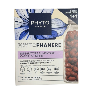 Phyto Paris Phytophanere Integratore per Capelli e Unghie Bipack