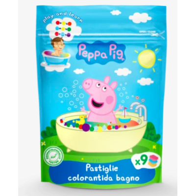 Peppa Pig - Pastiglie Effervescenti Colora L'Acqua Del Bagno