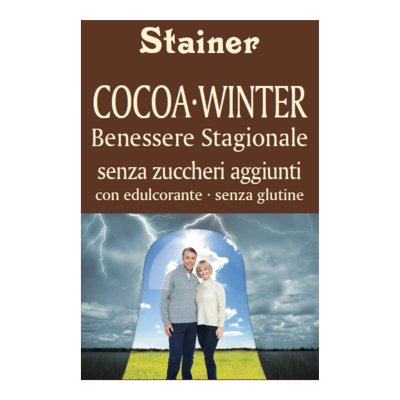 Stainer Cocoa Winter Cioccolato per il Benessere Stagionale 25gr Stainer Cocoa Winter Cioccolato per il Benessere Stagionale 25gr