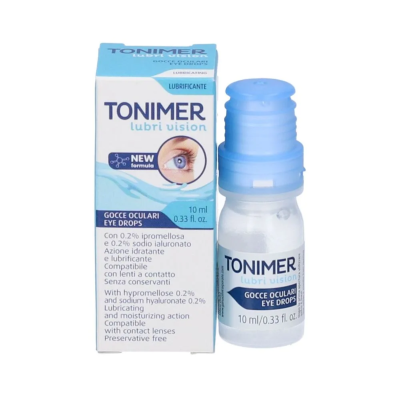 Tonimer Lubri Visione Gocce Lubrificanti Occhi 10ml