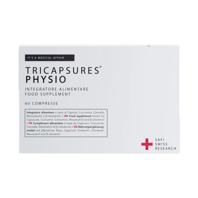 Tricapsures Integratore per Capelli e anti caduta capelli 60cps