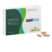 LIPIDSTOP integratore alimentare per il colesterolo a base di riso rosso fermentato - 30 compresse 