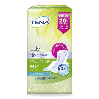 TENA LADY DISCREET MINI PLUS W