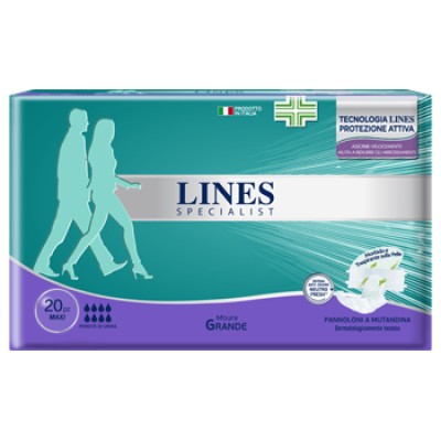 LINES CLAS PANN MAXI L 20PZ