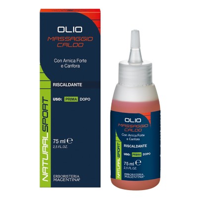 SPORT OLIO MASSAGGIO CALDO75ML