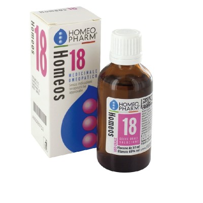 HOMEOS 18 GTT 50ML HOMEOPHARM