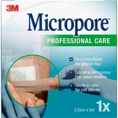 MICROPORE SURG T M5X25MM DI