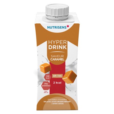 HYPERDRINK 2KCAL CARAM 4X200ML