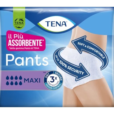 TENA PANTS MAXI M 8PZ 4532