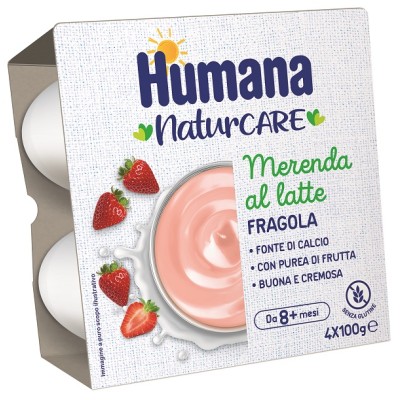 HUMANA MERENDA FRAGOLA 4PZ