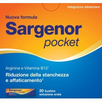 SARGENOR POCKET 20BUST - SCADENZA PRODOTTO 06/2026