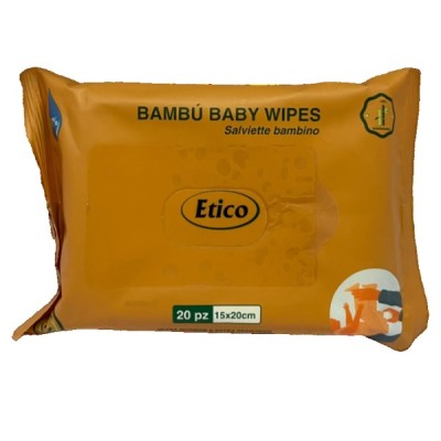 BAMBU' BABY WIPES SALVIETTE