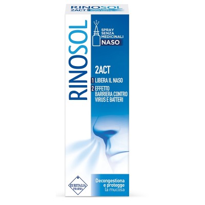 RINOSOL 2ACT SPRAY NASALE 15ML