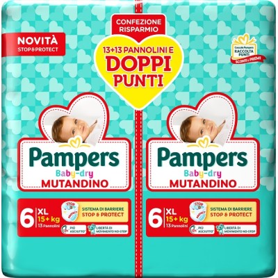 PAMPERS BD MUT XL DUO 26PZ