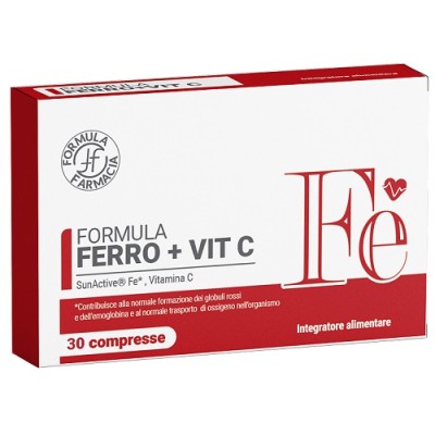 FORMULA FERRO + VIT C 30 CPR