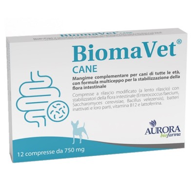BIOMAVET CANE 750MG 12 CPR