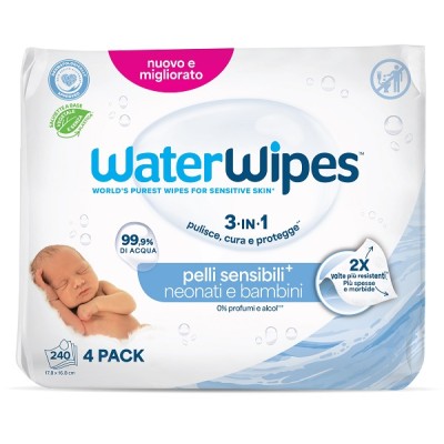 WATERWIPES BIO 4X60PZ