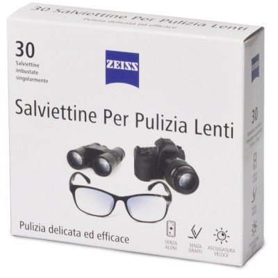 ZEISS SALVIETTINE PULIZIA 30PZ