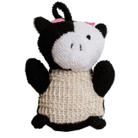 Pokhara Spugna da Bagno per Bambini a Forma di Mucca