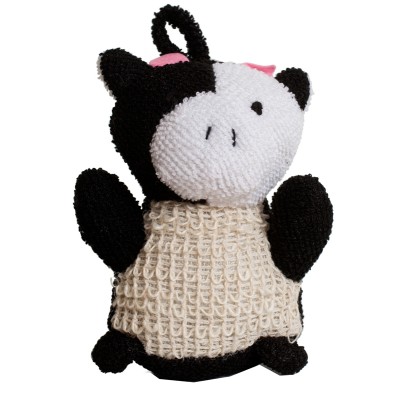 Pokhara Spugna da Bagno per Bambini a Forma di Mucca Pokhara Spugna da Bagno per Bambini a Forma di Mucca