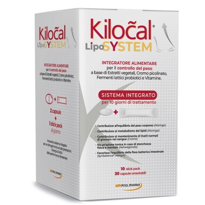 KILOCAL LYPO SYST20CPR+10STICK