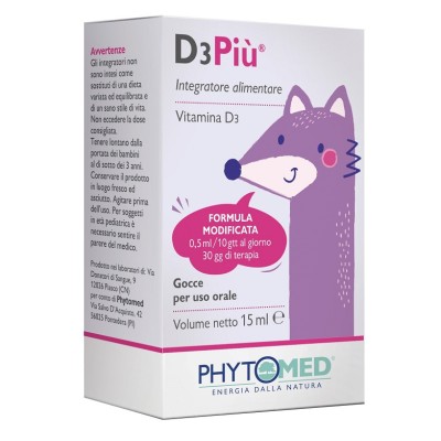D3PIU' GOCCE 15ML