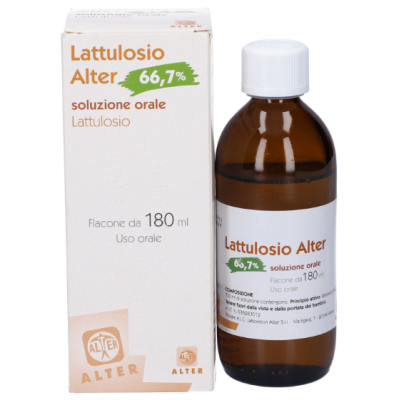 LATTULOSIO ALTER*OS 180ML66,7%
