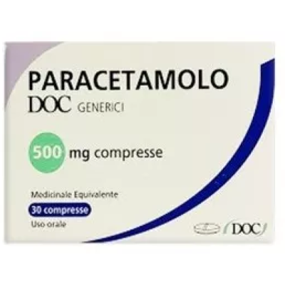 PARACETAMOLO DOC%30CPR 500MG