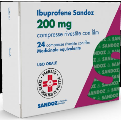 IBUPROFENE SAN*24CPR RIV 200MG