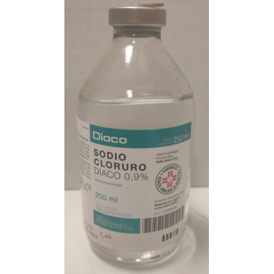 SODIO CLORURO DIACO*0,9% 250ML