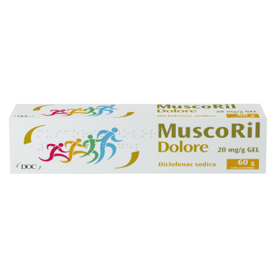 MUSCORIL DOLORE%GEL 60G 20MG/G