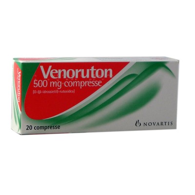 VENORUTON*20CPR RIV 500MG
