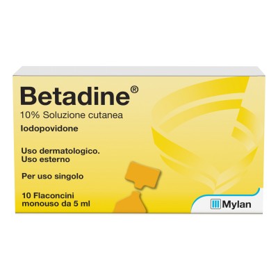 BETADINE*SOL CUT 10FL 5ML 10%