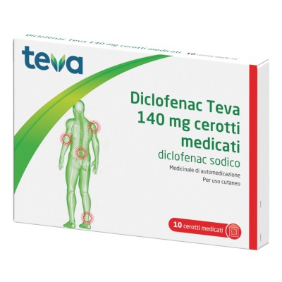 DICLOFENAC TE%10CER MED 140MG