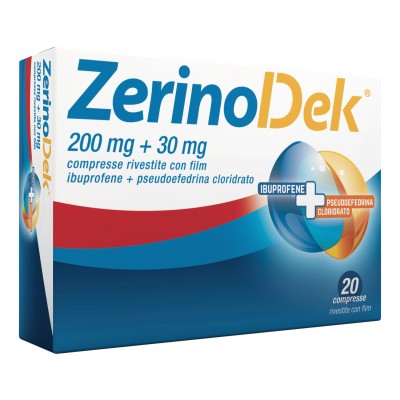 ZERINOACTIV*20CPR 200MG+30MG