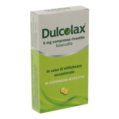DULCOLAX*40CPR RIV 5MG